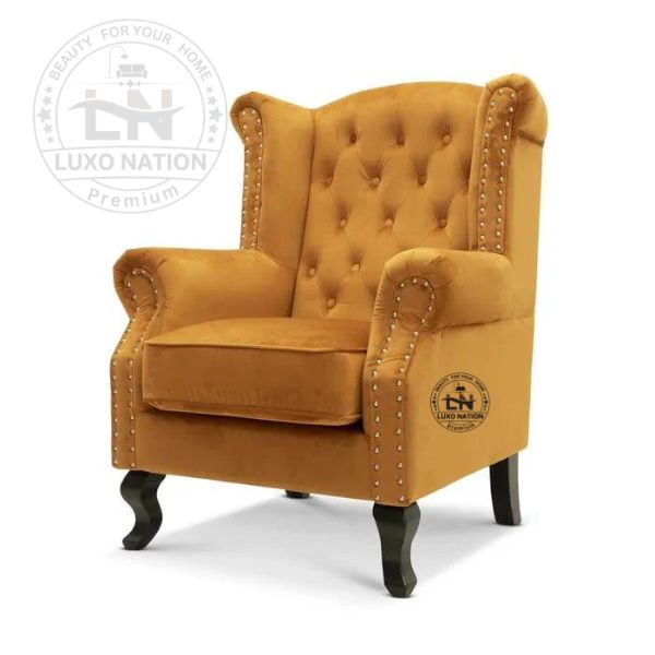 Luxury chair High Back Tufted Boss Chair โ Executive Office Comfort